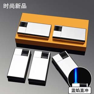 高档50支金属防风打火机加厚镜面新品 定制订做印字广告批发创意款