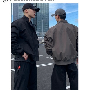 LXGTAL同款美式飞行夹克外套男痞帅高级感上衣三防立领硬汉风PP2