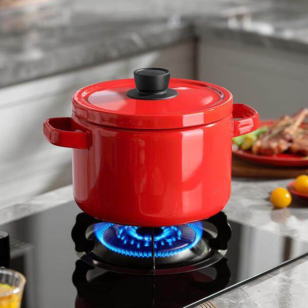 德世朗多用不锈钢高汤锅不粘锅 蒸锅DFS-T941A-RD/DFS-T941A-BU