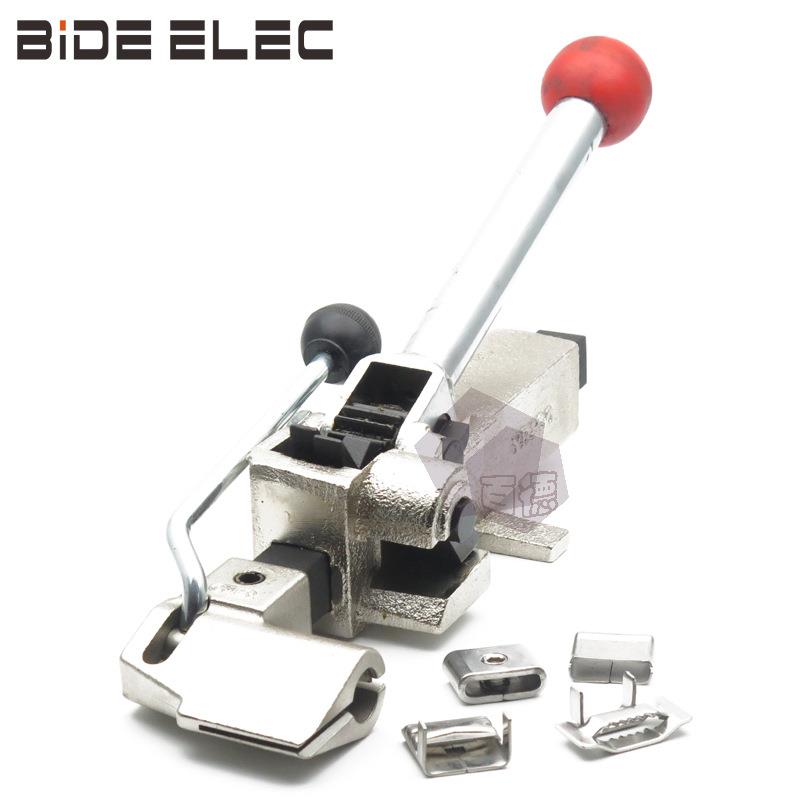BDBT225重型不锈钢钢带缩紧器扎带专用工具 宽度适用9.5-19mm
