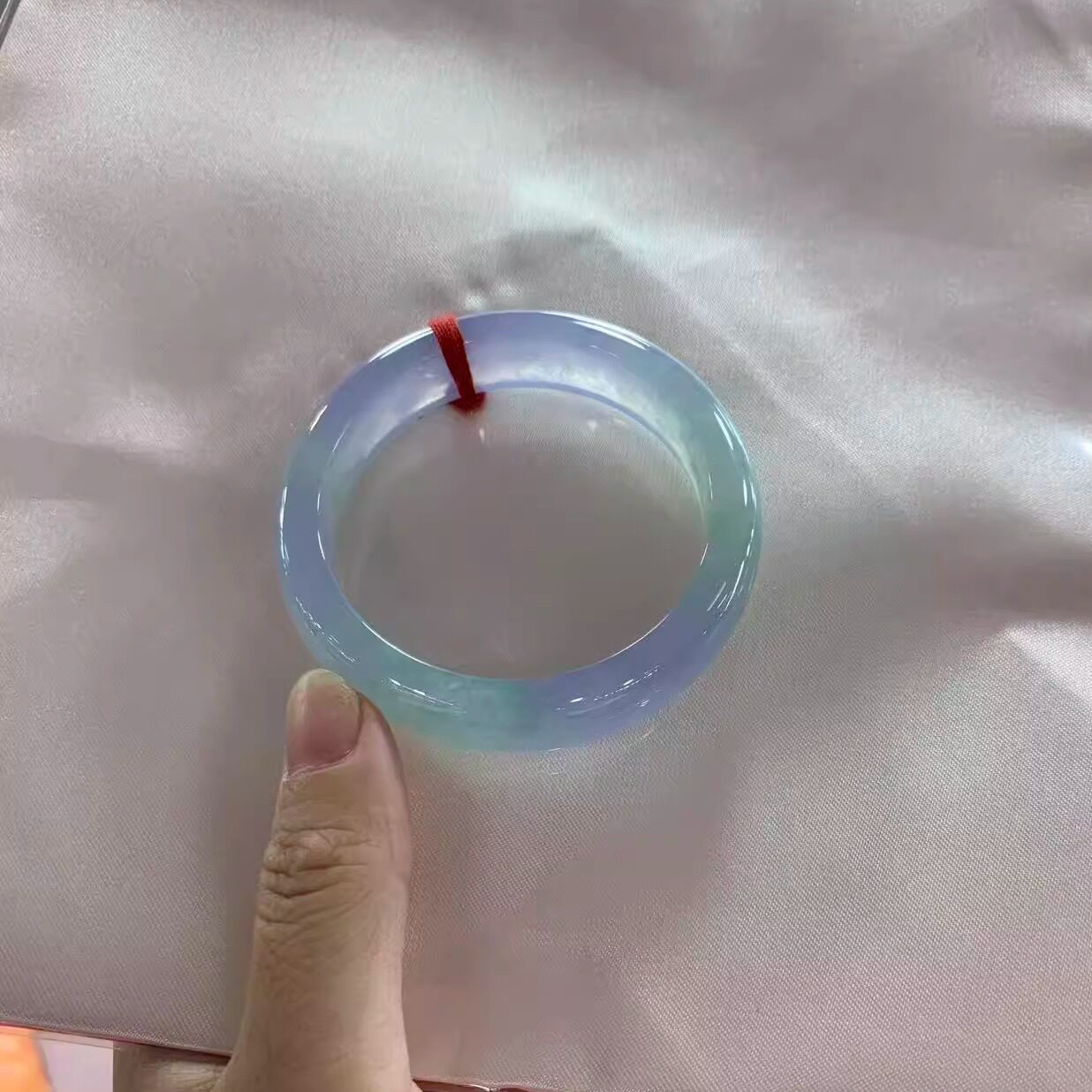 玉长情【多彩系列】翡翠玉手镯子