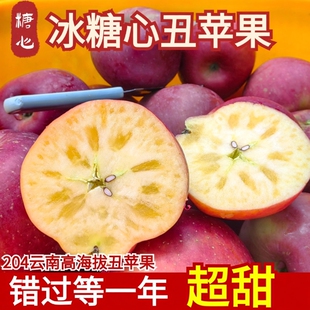 2025新鲜苹果云南丑苹果冰糖心丽江宁蒗产的富士应季孕妇水果整箱