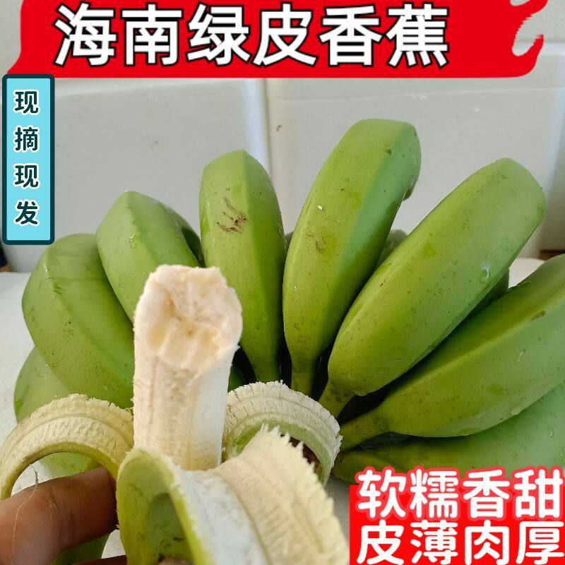 海南香蕉现摘现发新鲜当季特产无添加自然熟孕妇水果整箱5/8斤装