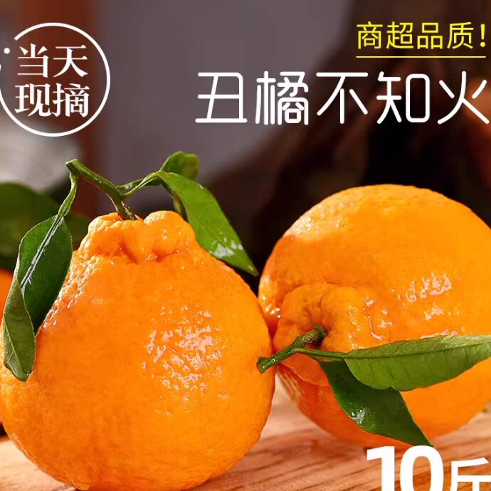 不知火丑橘水果新鲜整箱10包邮斤当季桔子耙耙粑粑丑柑橘子