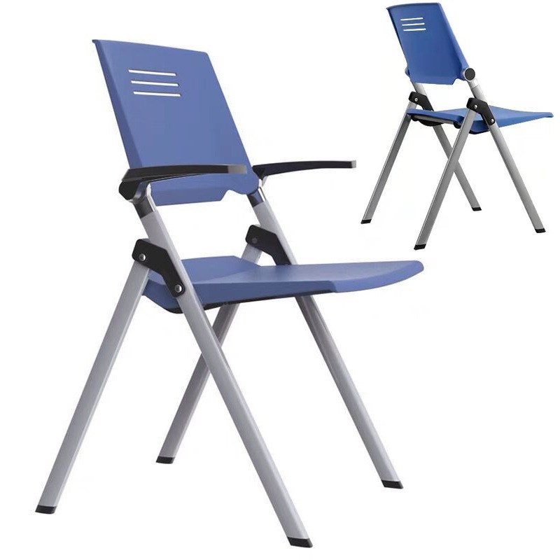 折叠会议椅办公椅培训室椅子工作椅J会客椅阅览椅休闲接待椅