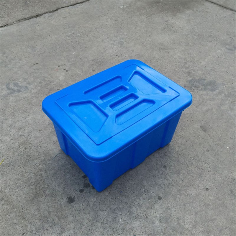 如顺胶业生产614周转J箱加厚带盖塑料水箱