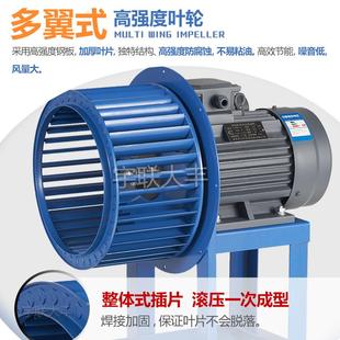 离心风机厨管房用大功率排油烟静音蜗牛风机通风专排气工业道QQS