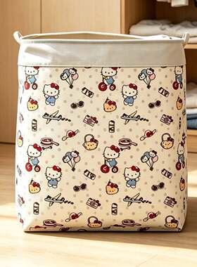Hello Kitty印花收纳袋大容量防尘衣物被子整理袋搬家旅行便携收
