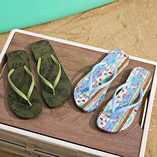 女学生旅行海边沙滩鞋 防滑户外凉拖夹脚夹板鞋 人字拖女士夏季 新款