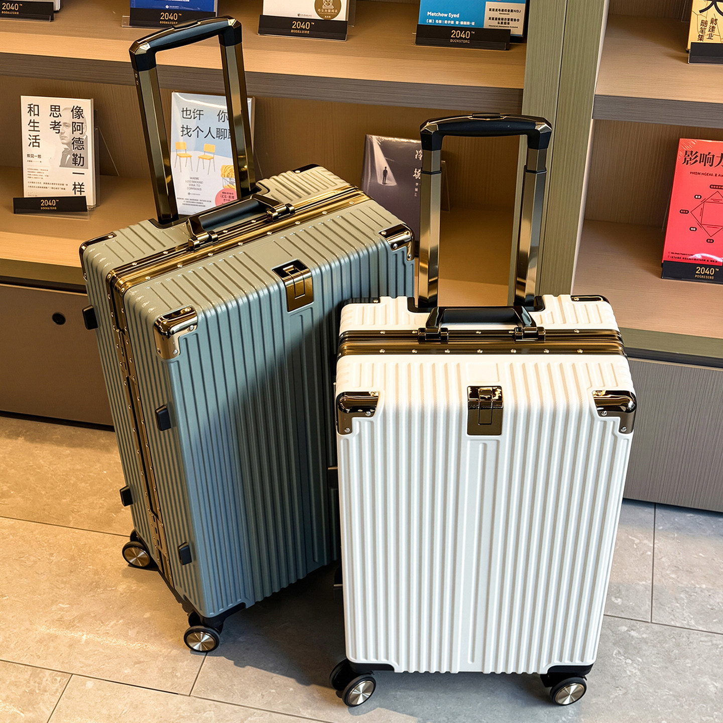 2026新款行李箱女24寸铝框拉杆箱男结实耐用密码箱旅行箱登机箱子