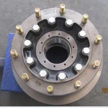 重汽底盘配件钢圈轮毂厂家 前轮毂后轮毂前轮毂汽配件