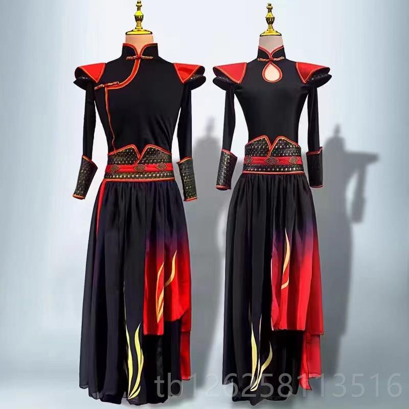 正品商新出款古典舞蹈演服女武侠服竹林剑客表演服飘风逸中国演飒