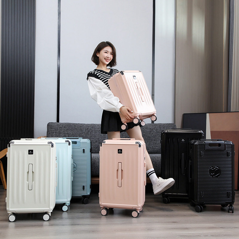 2023新款包角行李箱女28寸万向轮拉杆旅行箱26密码皮箱子男耐用