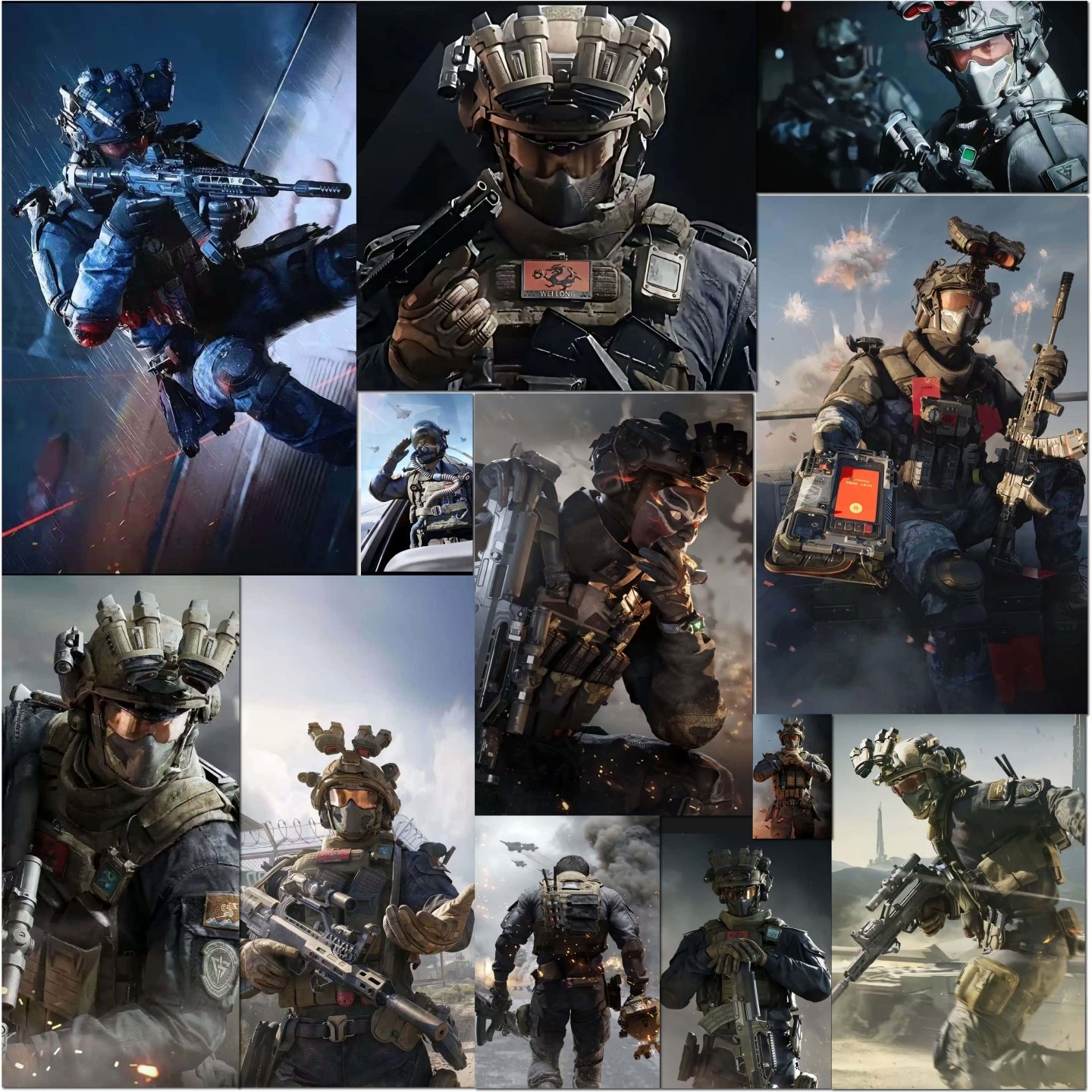 70张炫酷三角洲人物卡面个性贴纸,3C数码配件,笔记本个性小贴纸,淘宝优惠券,粉丝福利购,淘宝优惠卷