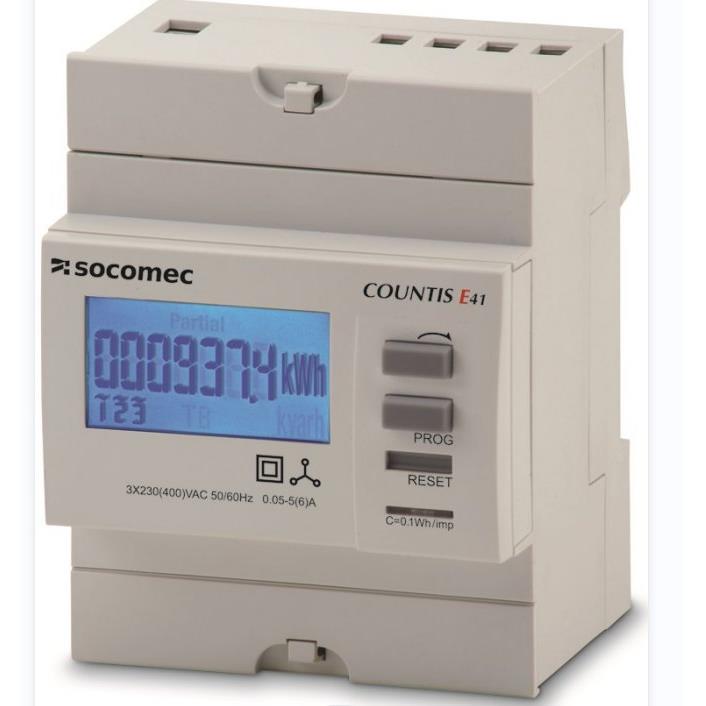法国 有功电度表 高达12000 A的电流互感器COUNTIS E4x