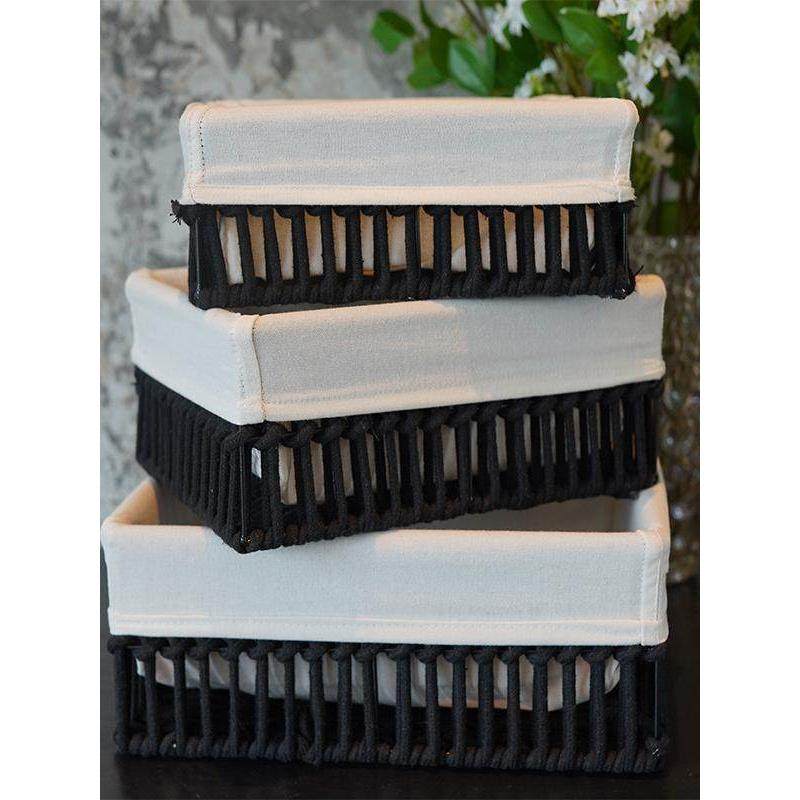 诧寂风收纳筐手工编织桌面收纳篮布艺收纳盒中古风茶几收纳筐藤编,收纳整理,收纳筐,淘宝优惠券,粉丝福利购,淘宝优惠卷