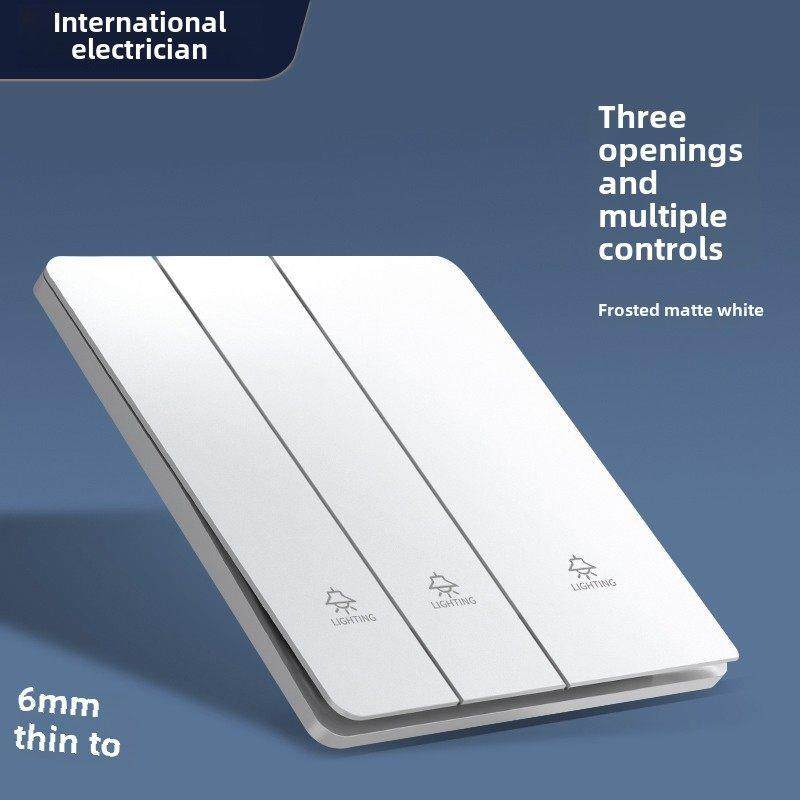 一开二开三开多控三控中途开关面板三联一灯单开双开暗装明装86型,电子/电工,多控开关,淘宝优惠券,粉丝福利购,淘宝优惠卷