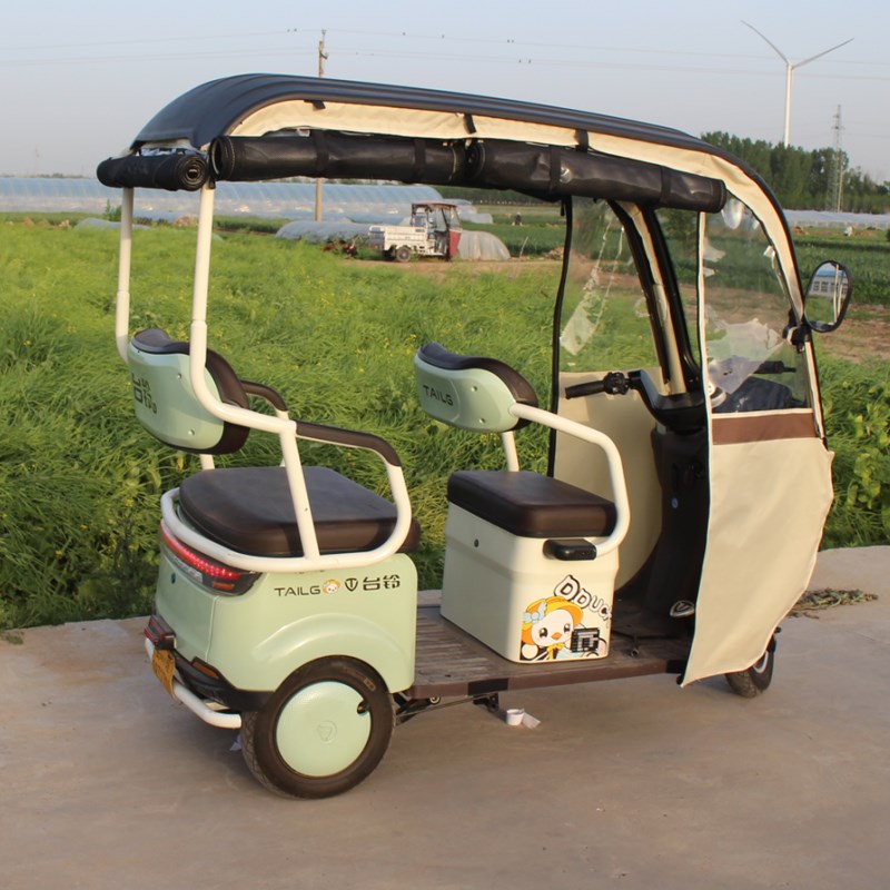 台铃X6电动三轮车一体车棚新款四季款雨棚围帘防晒遮阳保暖篷布