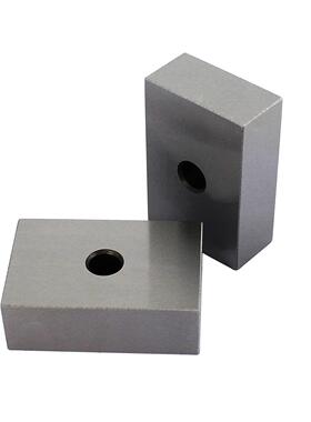25x50x75mm 公制 23孔平行垫块铣床平行垫铁虎钳1-2-3平型等高块