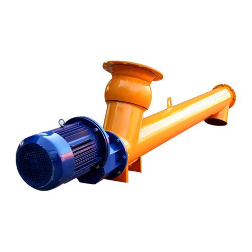 绞龙螺旋输送机矿山管式螺旋上料机粉煤灰颗N粒干粉沙子蛟龙提升