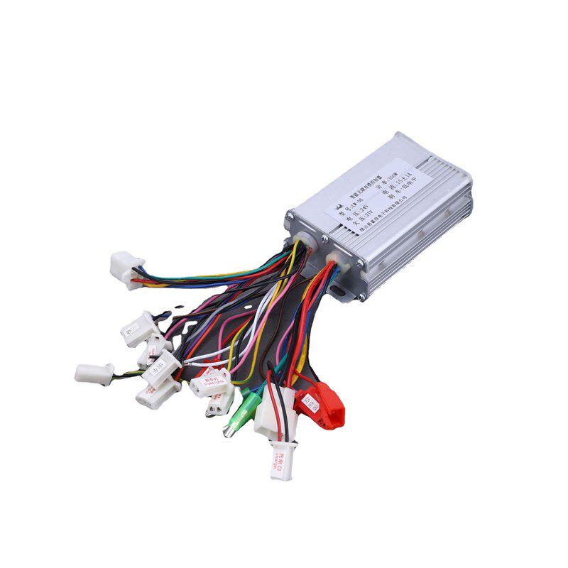 24V36cV48V350W6管无刷方波控制器智能识别三速倒车双刹车有无霍