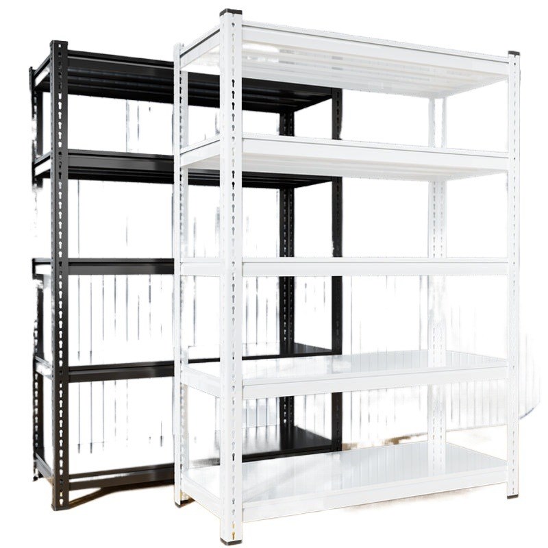 家用货架置物架j多层落地仓库阳台储物架杂物间角钢超市加厚收纳