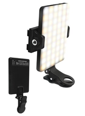 VL-60夹子口袋灯电脑笔记本x会议补光灯户外拍照直播RGB手机补光