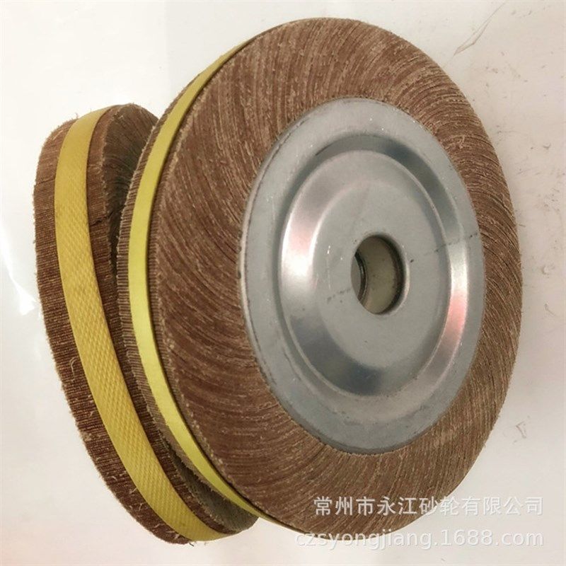 千叶轮  250*30*32孔(60~6B00)千页轮  砂布抛光轮 抛不锈钢管用