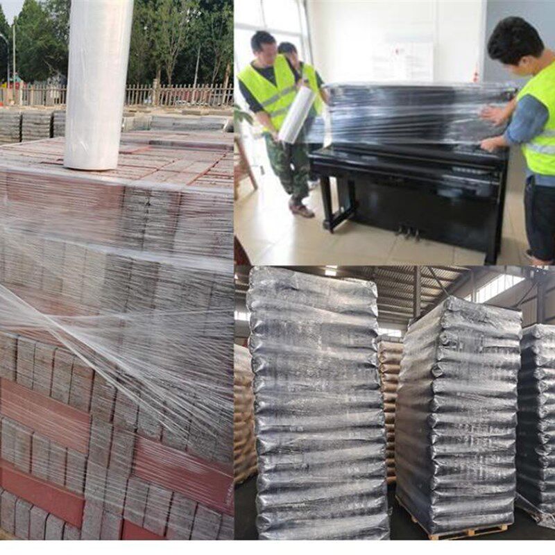 手工缠绕膜1.5米1.n2米宽工业打包膜包装膜120cm150cm拉丝膜拉伸