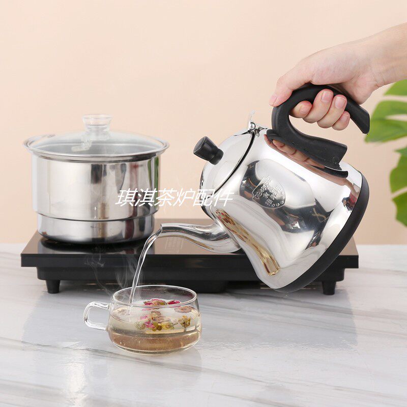 优质自动底部上水电热烧水壶套装家用茶台抽水消毒茶具茶壶烧茶炉