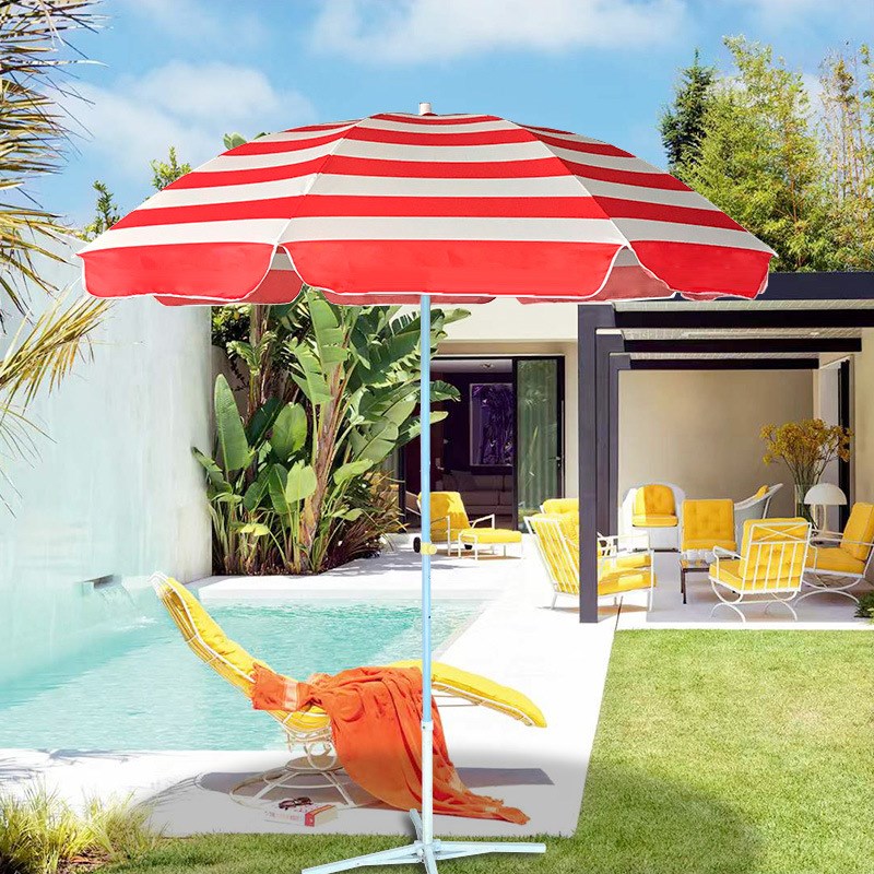 户外沙滩伞钓鱼伞遮阳伞多肉遮雨伞摆摊露营海滩伞太阳伞摄影装饰