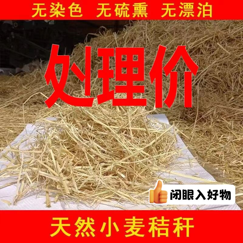 小麦秸秆草宠物鸡鸭鹅垫