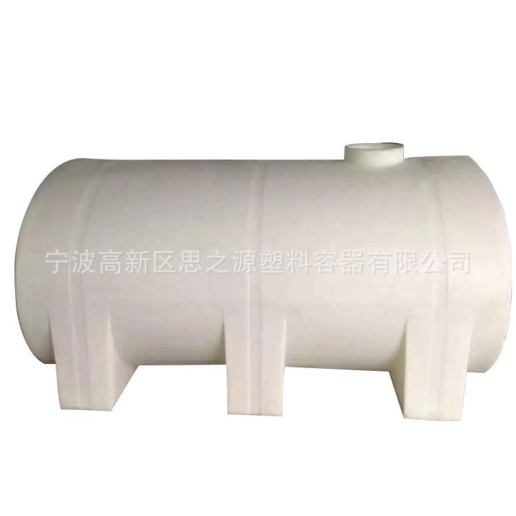 厂家加厚耐酸碱车载运输5吨pe方形水桶5立方防腐塑胶卧式储罐