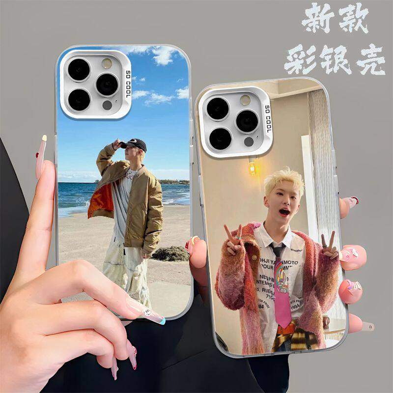 韩团SEVENTEEN权顺荣手机壳适用小米17T华为NOVA16适用iPhone13苹果15创意彩银18ProMax硬14PLUS高级感手机壳