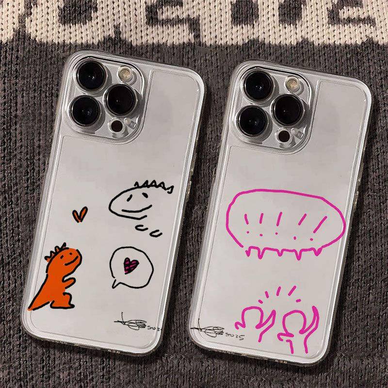 苹果17软周边12ProMax手机壳14创意透明iPhone13小米15适用16PLUS五月天阿信涂鸦OPPOA6PRO小众红米TURBO4PRO