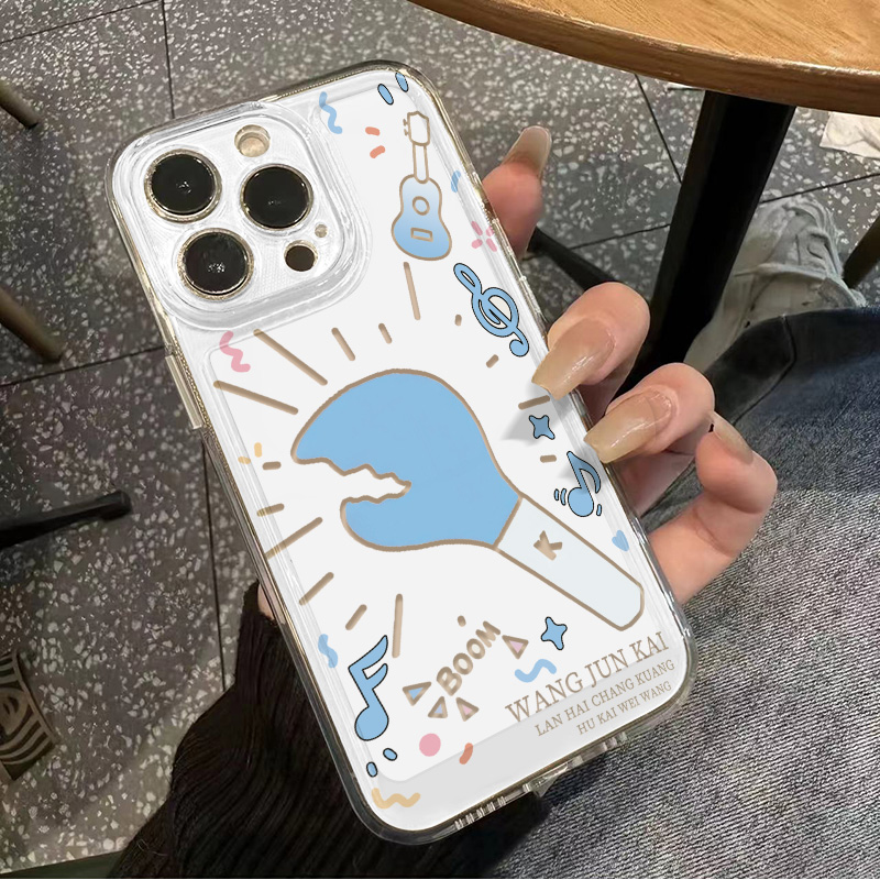 红米k80Ultra手机壳12ProMax王俊凯应援棒钳子苹果14透明软ins风iPhone16e创意15PLUS周边适用一加13T荣耀300
