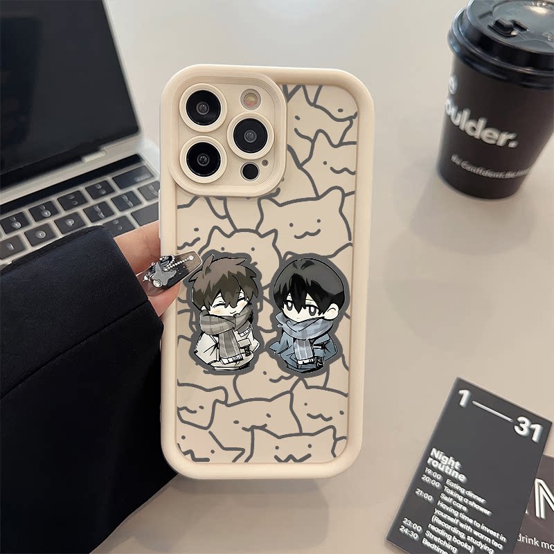 苹果17pm手机壳软16plus适用iPhone14糖果1512ProMax围巾盗墓笔记VIVOx100Ultra周边OPPORENO13卡通荣耀x50gt