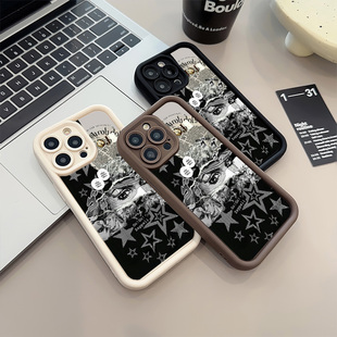 JOJO铁球杰洛15手机壳软苹果14plus适用13ProMax糖果NOTE12TURBO高级感iPhone16个性红米k70Ultra新款VIVOs30