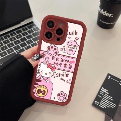 做个富婆kt猫16PLUS适用12ProMax卡通软iPhone14苹果17糖果ins风OPPOReno15手机壳一加13荣耀Magic8少女心k90