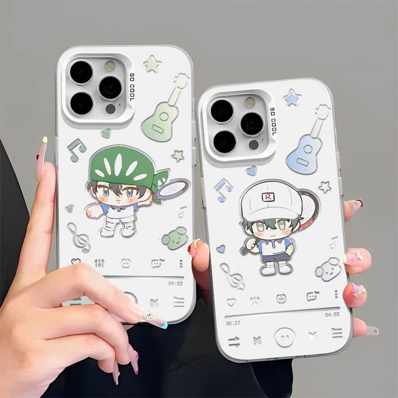 iPhone网球王子周边华为nova13荣耀300卡通硬OPPOreno12红米note14创意适用苹果16promax小米15手机壳VIVOS20