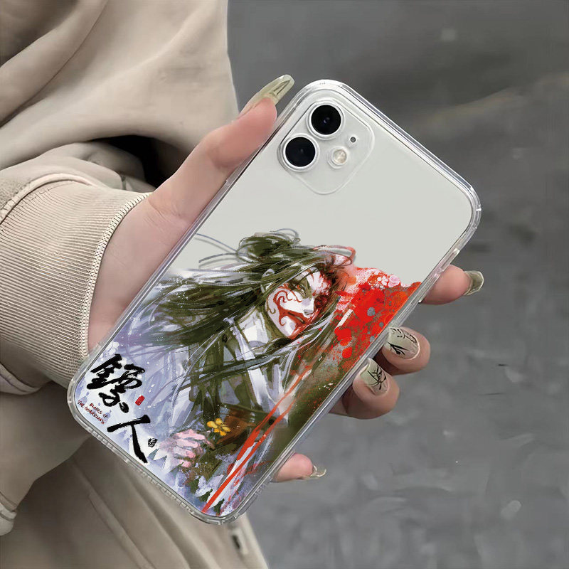 华为MATE80动漫iPhone14苹果12创意小米17透明13ProMax小众软红米TURBO5适用16PLUS手机壳镖人知世郎荣耀X70I