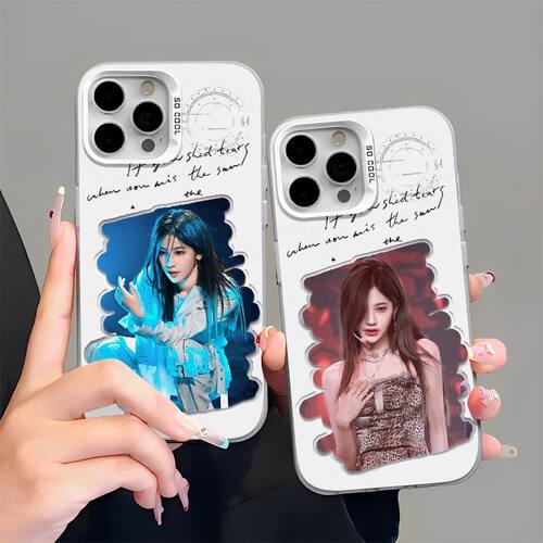 适用红米K90MAX适用iPhone13苹果15创意硬14PLUS高级感适用小米17ProMax手机壳银唱歌袁一琦小众适用荣耀x80i