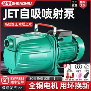 家用自吸泵喷射泵220V水井抽水泵全自动热水器自来水高扬程增压泵