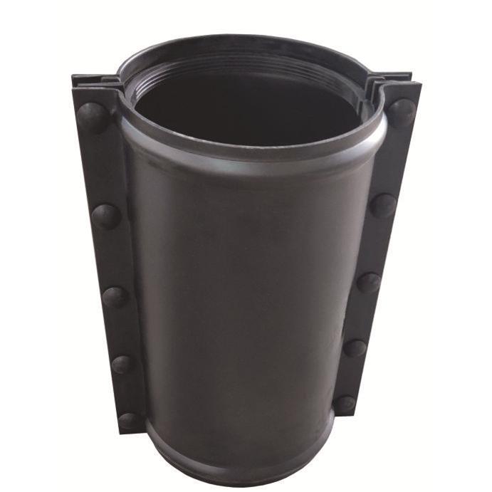 塑管用直管哈夫节补漏器抢修节堵漏器任意长度规格牌