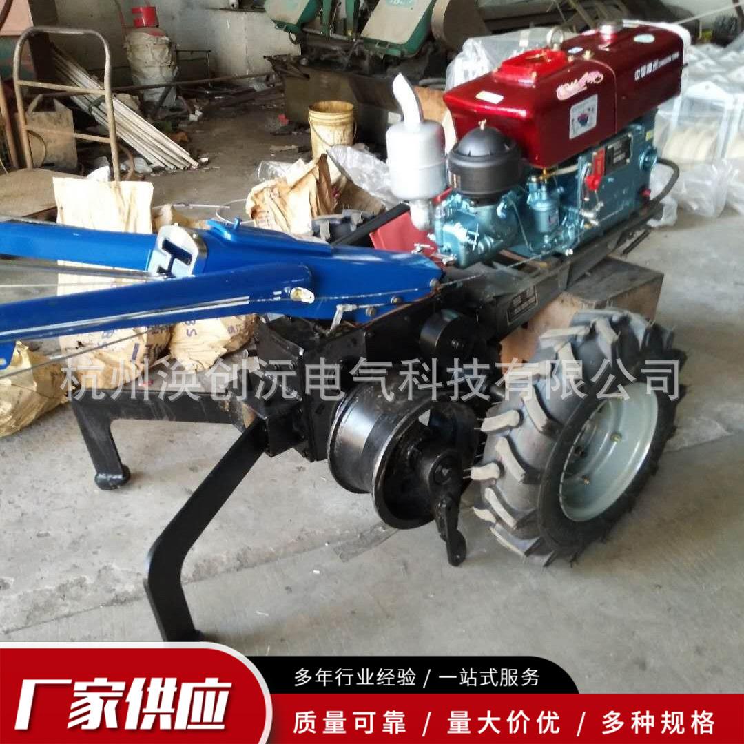 拖拉机绞磨300/350单卷筒双卷筒拖拉机绞磨5T手扶拖拉机绞磨