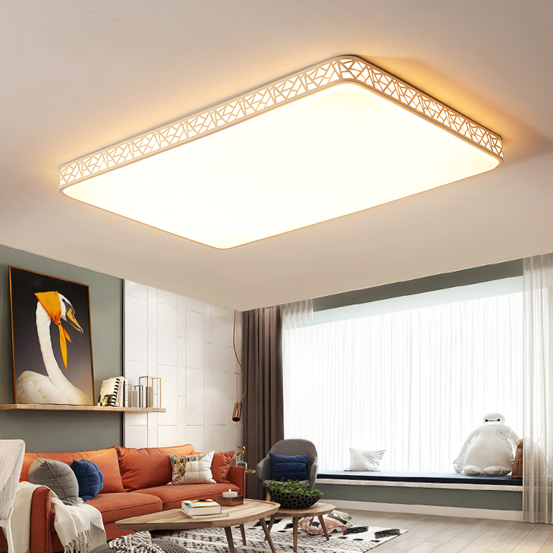 led吸顶灯长方形客厅灯2021年新款简约现代大气大灯卧室主灯灯具
