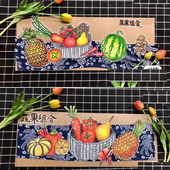 长条创意卡纸少儿美术画室学生儿童绘画马笔牛皮纸白卡纸厚