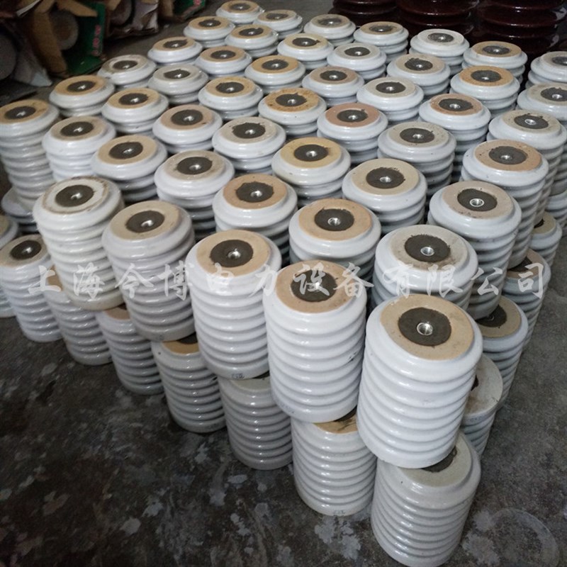 10kv20kv白色瓷瓶陶瓷支柱绝缘子柱0*1户内胶装拉杆绝缘子柱型