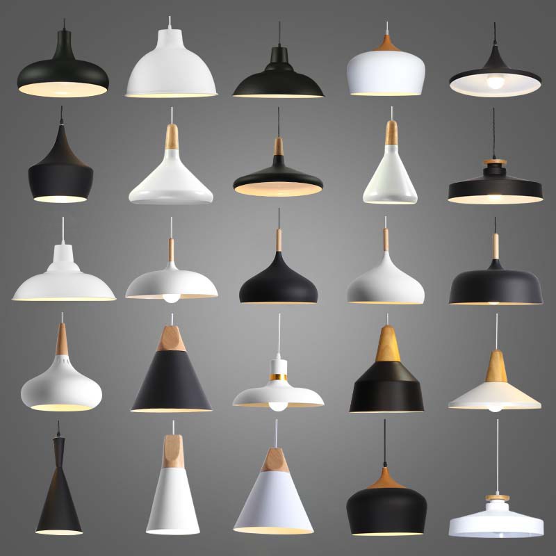 复古工业风火锅吊灯店铺商用餐厅餐桌理发店个性吧台锅盖吊灯餐厅