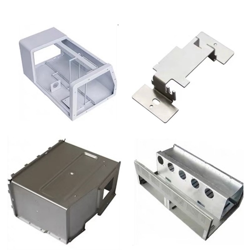 钣金件加工激光切割铁板镀锌板定制焊接折弯机箱制品管不锈钢